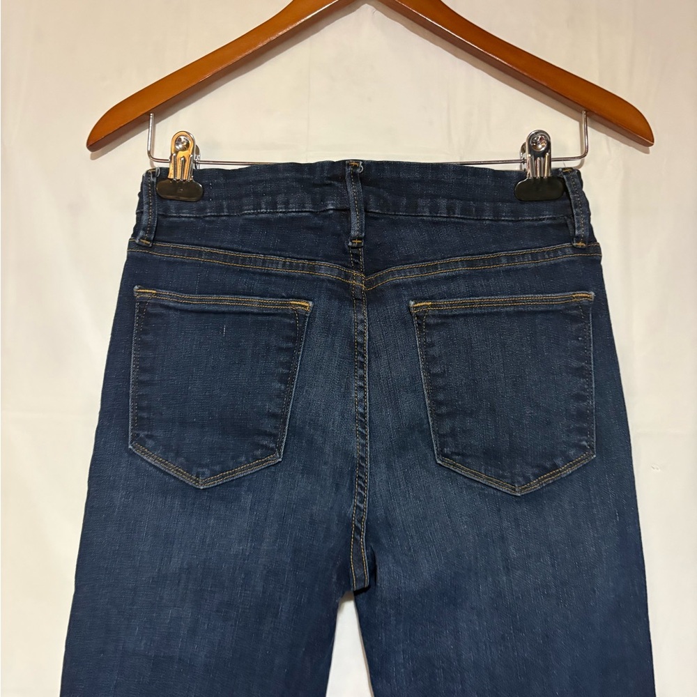 Frame Denim Women's Straight Leg Jeans - Dark Blue - Picture 7 of 10